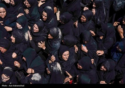 تشییع پیکر شهدای جنایت رژیم صهیونیستی در خرم‌آباد