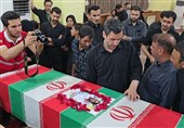 روایت شکوهِ حماسه در وداع با پیکر مطهر شهدای نابودی اسرائیل