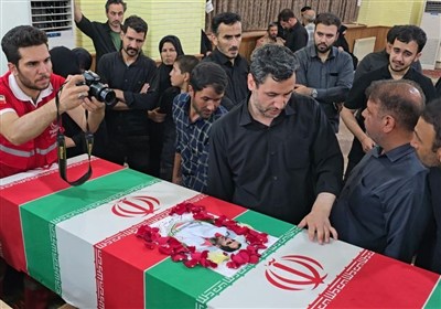 روایت شکوهِ حماسه در وداع با پیکر مطهر شهدای نابودی اسرائیل