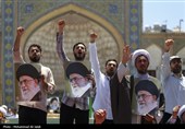 تجمع حوزه علمیه قم در محکومیت رژیم صهیونیستی و حمایت از نیروهای مسلح