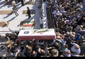 تشییع پیکر شهید سید مهدی موسوی در خرم‌آباد