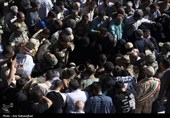 تشییع پیکر شهید سید مهدی موسوی در خرم‌آباد