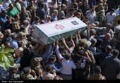 تشییع پیکر شهید سید مهدی موسوی در خرمآباد
