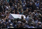 تشییع پیکر شهید سید مهدی موسوی در خرم‌آباد