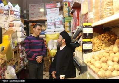 حضور آیت‌الله دربازار اردبیل به روایت تصویر