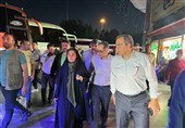 بازدید شبانه وزیر راه از ترمینال جنوب و دستور برخورد با تخلف
