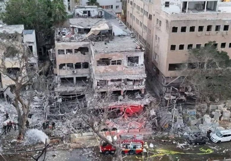 خبرنگار BBC: خرابی‌ها در تل‌آویو بسیار زیاد و گسترده است