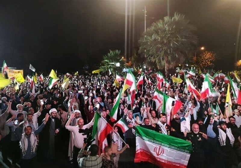 Tehran Rally Condemns Trump’s Remarks, Slams Israeli Crimes