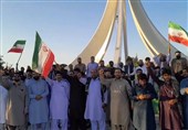 طنین همبستگی مردم بلوچ خاش در حمایت از نیروهای مسلح+فیلم