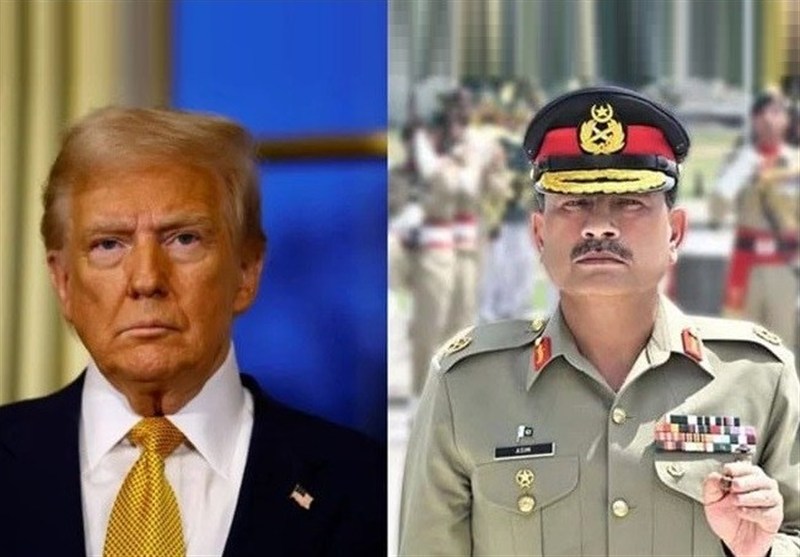 دیدار ترامپ و فرمانده ارتش پاکستان بدون حضور رسانه‌ها