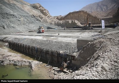 پیشرفت 38 درصدی سد باهوش تنگستان