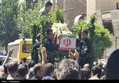 وداع با ستاره مقاومت شهید مهدی خدایی در صالحیه