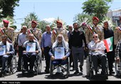 تشییع پیکر شهدای حملات رژیم صهیونیستی به زنجان