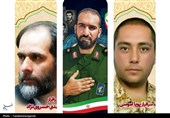 پیکر مطهر 3 شهید حمله اسرائیل در قزوین تشییع میشود