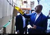 بازدید استاندار کرمانشاه از فروشگاههای سطح شهر + تصاویر