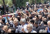 تشییع پیکرهای مطهر 3 شهید در اسلامشهر