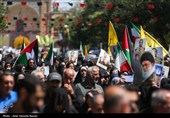 تشییع 3 شهید در شهر قزوین