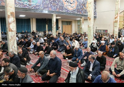 مراسم بزرگداشت شهدای حملات رژیم صهیونیستی - زنجان