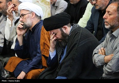 مراسم بزرگداشت شهدای حملات رژیم صهیونیستی - زنجان