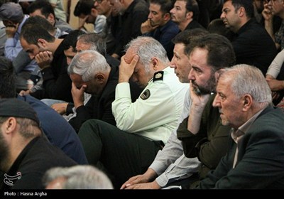 مراسم بزرگداشت شهدای حملات رژیم صهیونیستی - زنجان