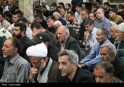 مراسم بزرگداشت شهدای حملات رژیم صهیونیستی - زنجان