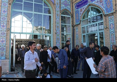 مراسم بزرگداشت شهدای حملات رژیم صهیونیستی - زنجان