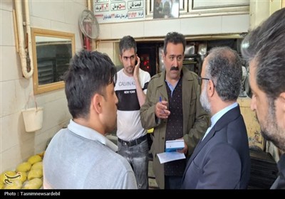بازدید میدانی دادستان اردبیل از بازار اردبیل