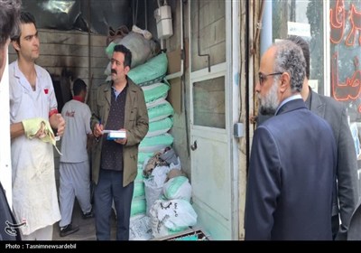بازدید میدانی دادستان اردبیل از بازار اردبیل