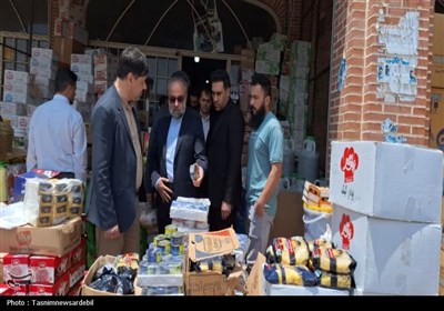 بازدید میدانی دادستان اردبیل از بازار اردبیل