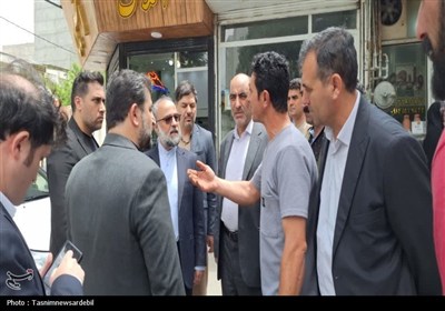 بازدید میدانی دادستان اردبیل از بازار اردبیل