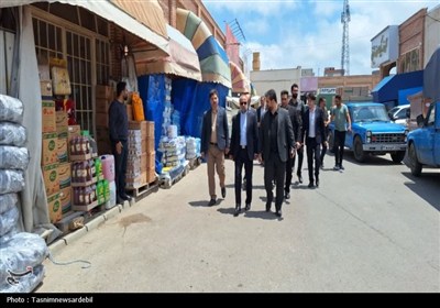 بازدید میدانی دادستان اردبیل از بازار اردبیل