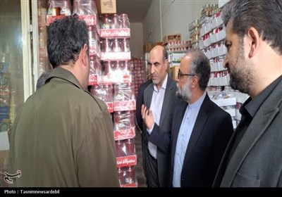 بازدید میدانی دادستان اردبیل از بازار اردبیل