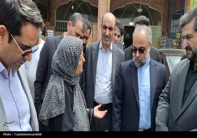 بازدید میدانی دادستان اردبیل از بازار اردبیل