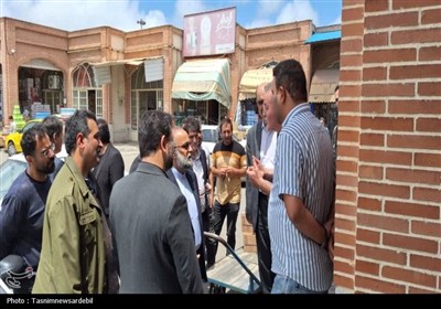 بازدید میدانی دادستان اردبیل از بازار اردبیل