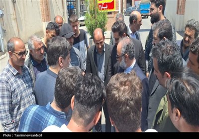 بازدید میدانی دادستان اردبیل از بازار اردبیل