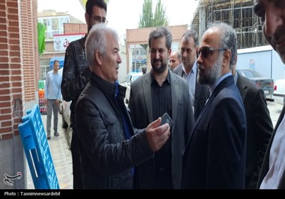 بازدید میدانی دادستان اردبیل از بازار اردبیل