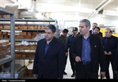 استاندار اردبیل از کیفیت نان و خدمات فروشگاه‌های شهر بازدید کرد + تصاویر