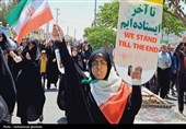 راهپیمایی کم‌نظیر جمعه «خشم و نصر» در بجنورد