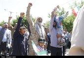 حضور خانوادگی مردم بجنورد در راهپیمایی جمعه خشم و نصر+عکس