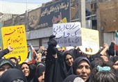 خشم و انزجار مردم یزد از جنایتهای رژیم صهیونیستی