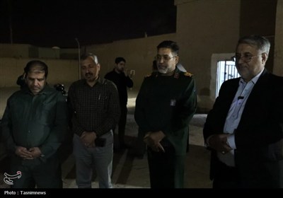 حضور مسئولان یزد در پایگاه‌ها و ایست‌های بازرسی