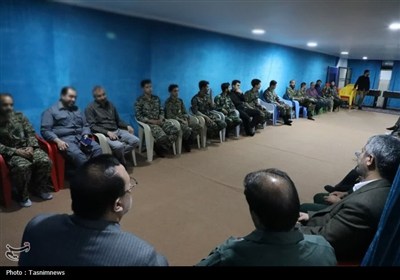 حضور مسئولان یزد در پایگاه‌ها و ایست‌های بازرسی