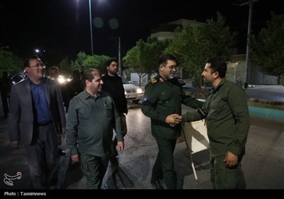 حضور مسئولان یزد در پایگاه‌ها و ایست‌های بازرسی