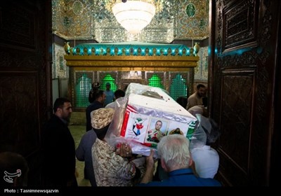 تشییع 3 شهید قزوین در حملات وحشیانه رژیم صهیونیستی