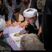 تشییع 3 شهید قزوین در حملات وحشیانه رژیم صهیونیستی