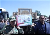تشییع 3 شهید قزوین در حملات وحشیانه رژیم صهیونیستی