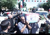 تشییع 3 شهید قزوین در حملات وحشیانه رژیم صهیونیستی