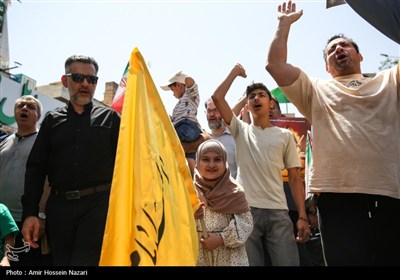 راهپیمایی جمعه خشم و نصر در قزوین