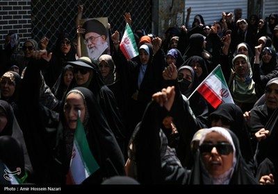 راهپیمایی جمعه خشم و نصر در قزوین