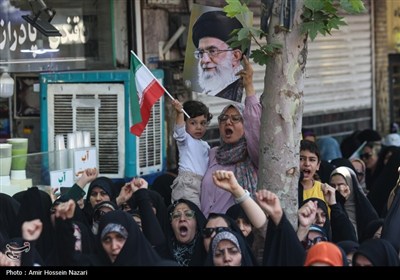 راهپیمایی جمعه خشم و نصر در قزوین